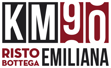 logo KM90 RISTO BOTTEGA EMILIANA